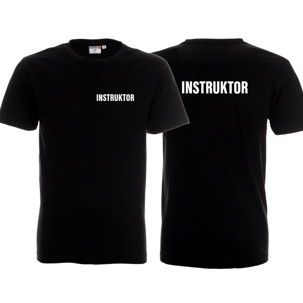 nacotokomu Koszulka z nadrukiem INSTRUKTOR – T-shirt instruktora