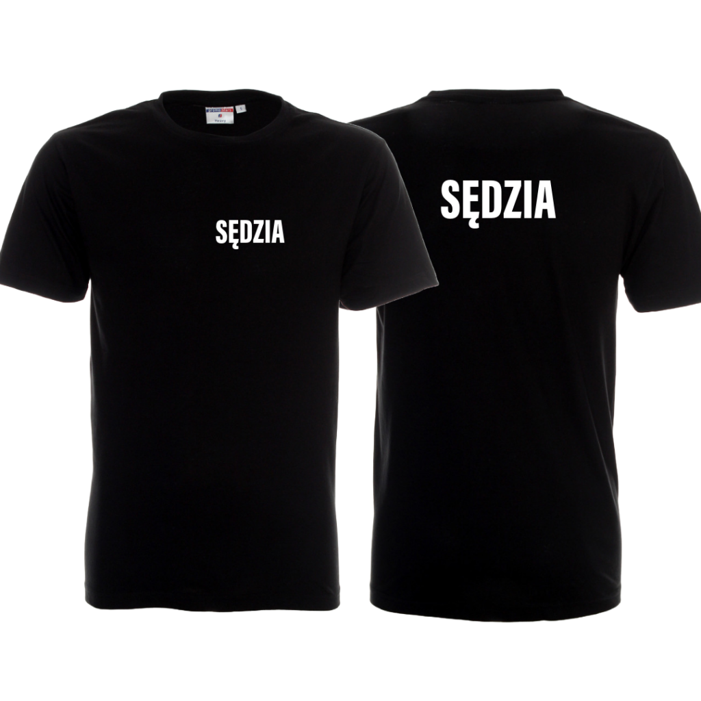 nacotokomu Koszulka z nadrukiem SĘDZIA – T-shirt sędziego