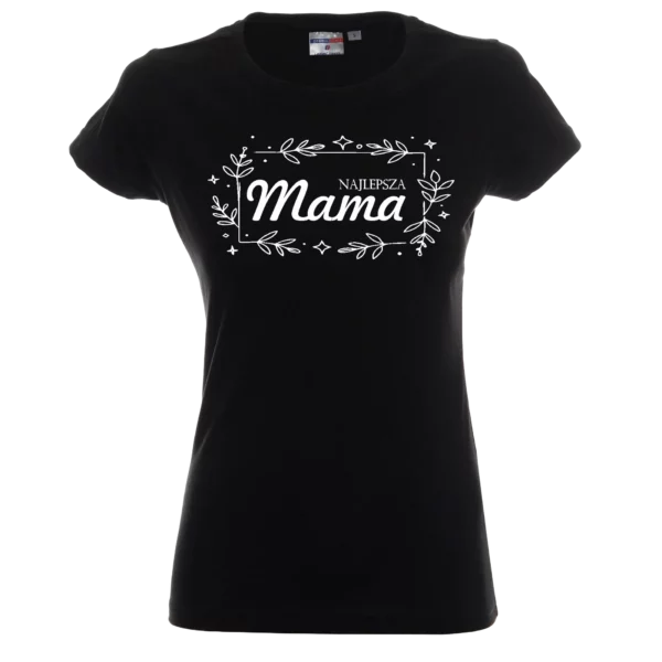 Koszulka Najlepsza Mama Dzień Matki-koszulki-okolicznosciowe-nacotokomu opole