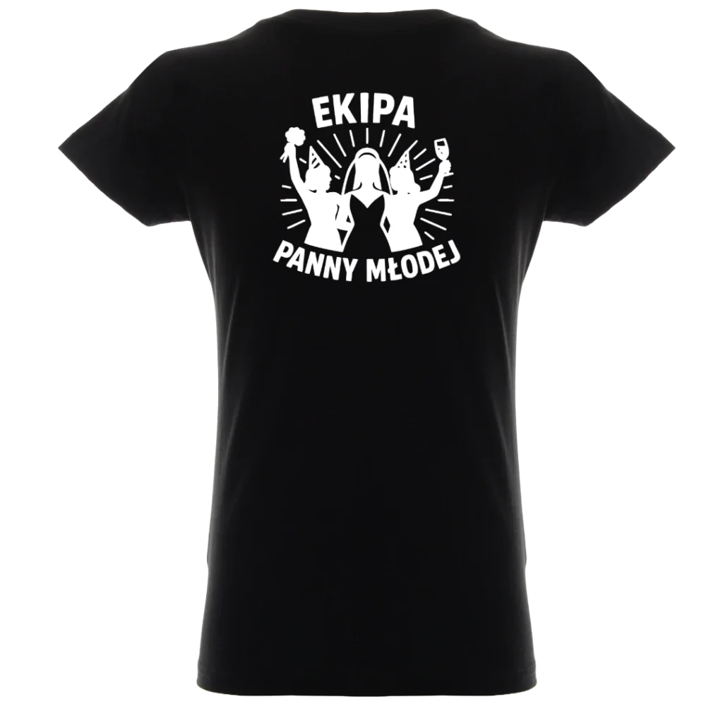 ekipa panyy mlodej koszulka z nadrukiem na panienski nacotokomu opole Nacotokomu