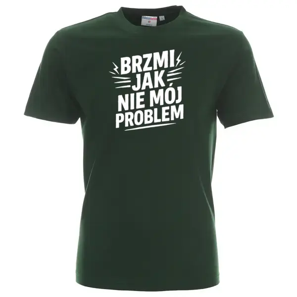 nacotokomu 3 Nacotokomu Koszulka Brzmi jak nie mój problem | Męska bawełniana