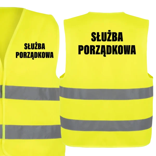 Kamizelka odblaskowa Służba porządkowa - Nacotokomu