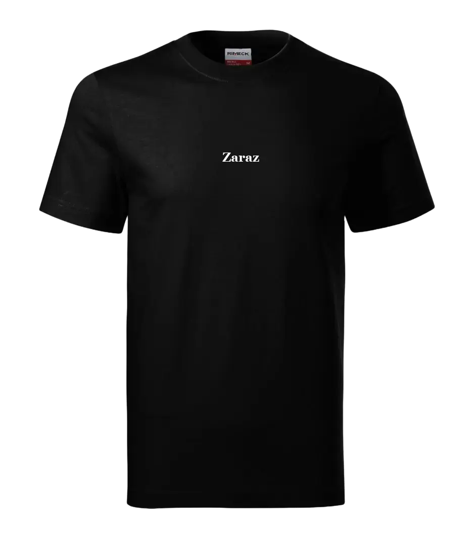 Koszulka Zaraz Czarna | Unisex 1 Nacotokomu Zaraz-czarna-nacotokomu-koszulki-z-nadrukiem